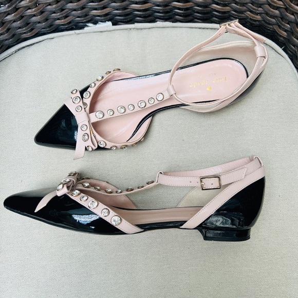 Kate Spade Rhinestone Flats - Picture 4 of 11